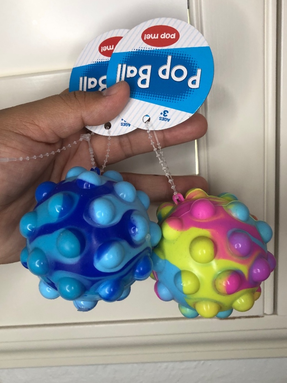POP N BALL Tie Dye Fidget Toy Set